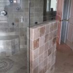bathroom tile wall