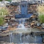 outdoor water feature