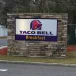 taco bell sign work