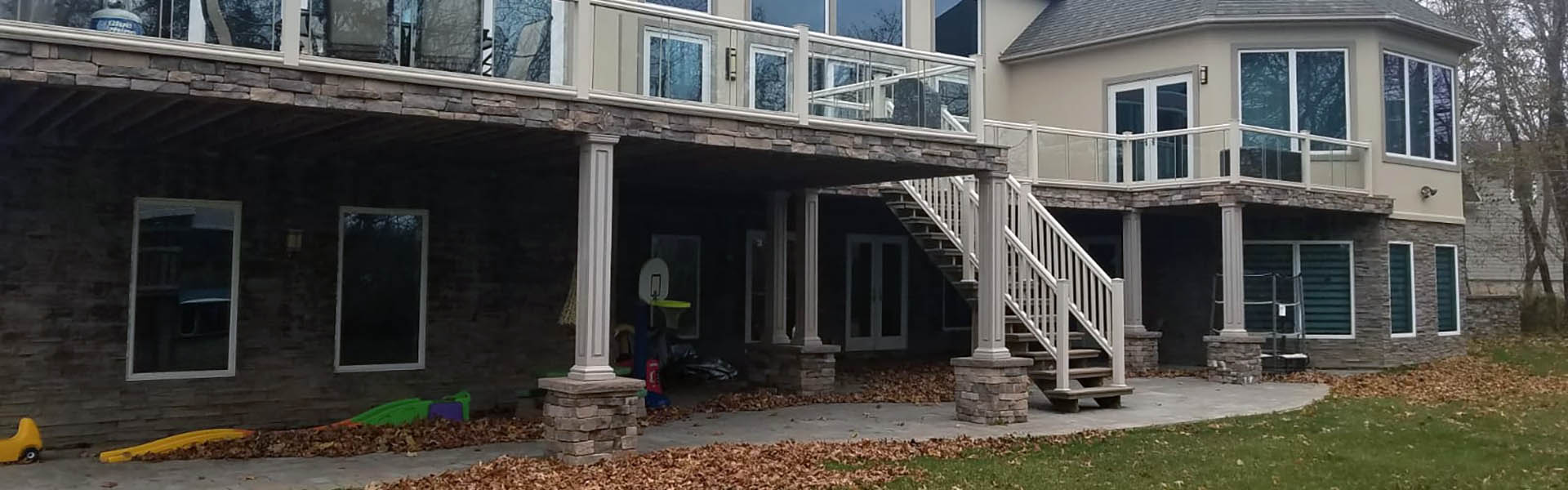 Residential Stone And Concrete Project