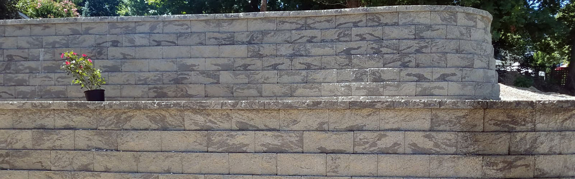 Residential Stone Wall