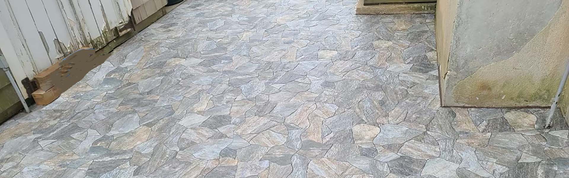 floor tiles installed
